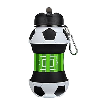 Maccabi Art Collapsible Silicone Sports Water Bottles