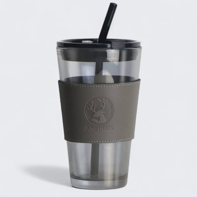 Cravexa Reusable Glass  Cofee Mug Safe Life
